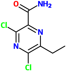 (图片) MC080187 3,5-Dichloro-6-ethyl-2-pyrazinecarboxamide